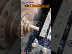 CNC-Drehwerk für die Verarbeitung von Kupferteilen