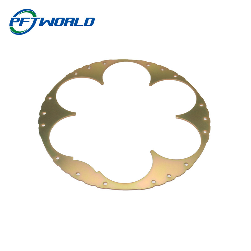 Custom size Sheet Metal Fabrication Parts Laser Cutting Brass Accessories