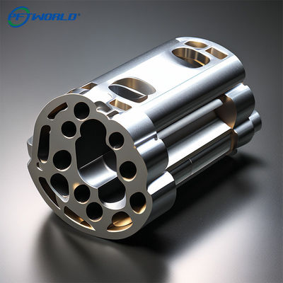 Präzisions-CNC-Aluminiumbearbeitete Teile Probe Oberflächenbearbeitung für Anwendungen mit geringer Flexibilität